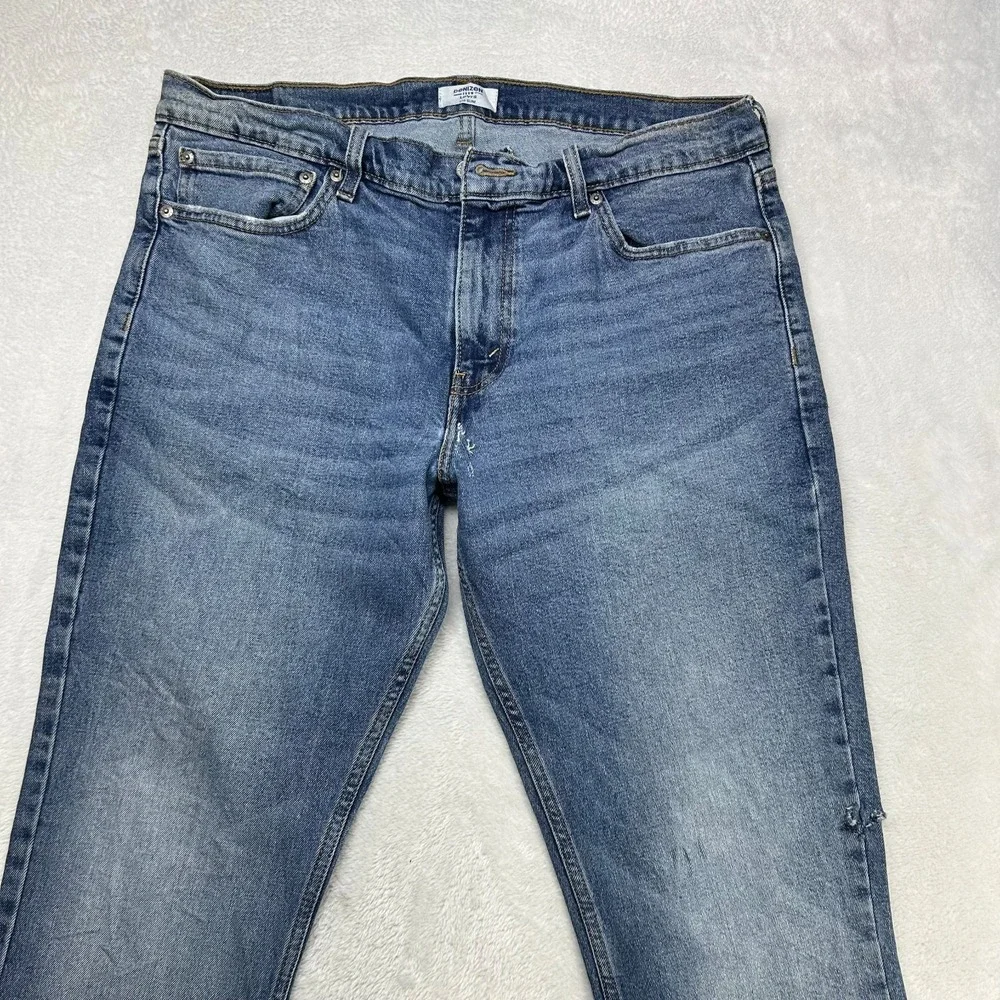 Denizen from Levi's 216 Slim Fit Jeans Men's Blue Denim Stretch Straight - 36X31